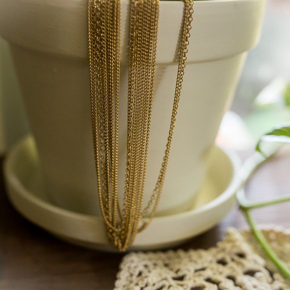 Vintage Vendome Multi Strand Necklace - Picture 5 of 6